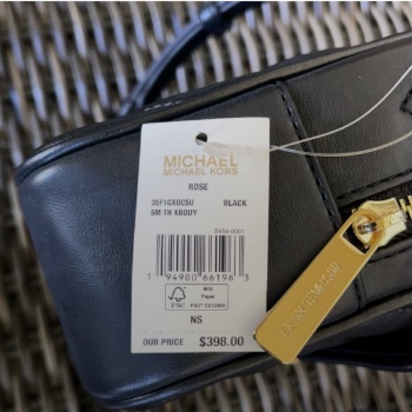 Michael Kors Small Rose Top Handle Leather Satchel - Picture 7 of 16